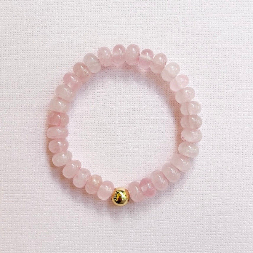 Golden blush bracelet