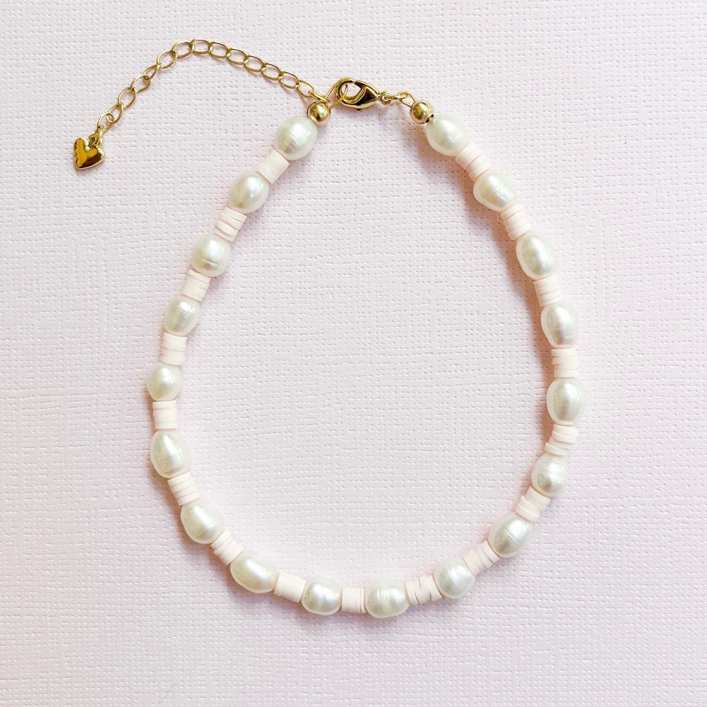 Sweet pearl anklet