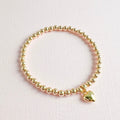 Heart of gold bracelet
