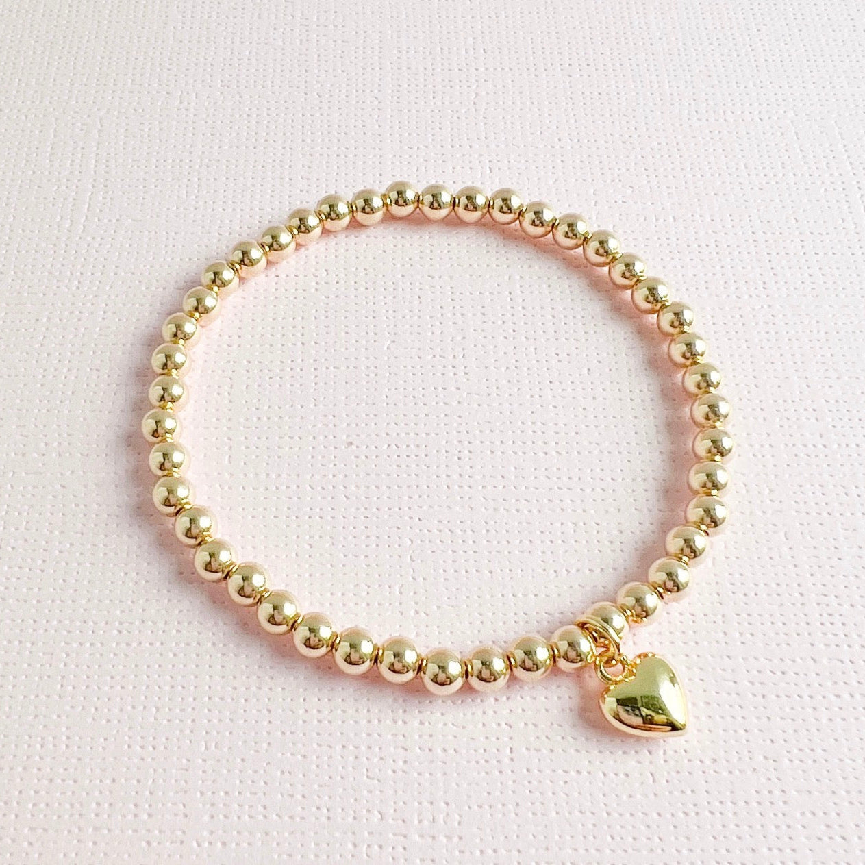 Heart of gold bracelet