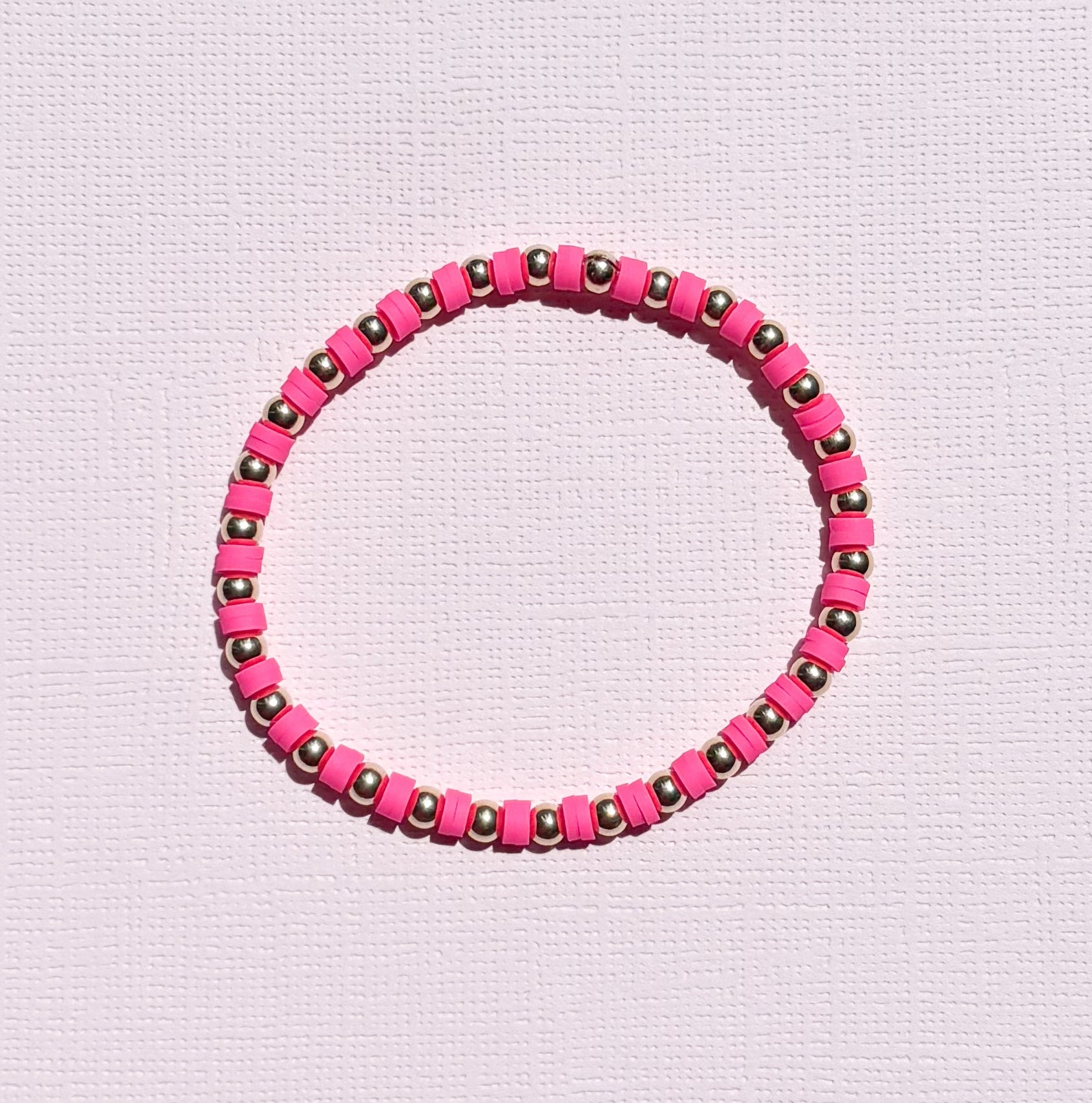 Colorful gold bracelet